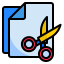 Cut icon 64x64