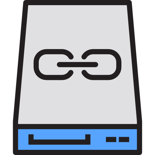 Slave hard drive icon