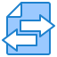 Data transfer icon 64x64