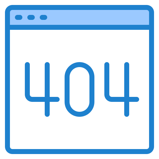 404 error icon