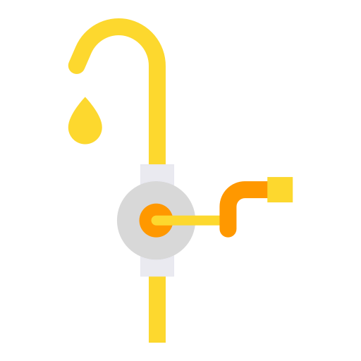 Hand pump icon
