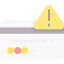 Warning sign icon 64x64