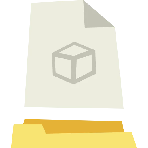 3d file icon