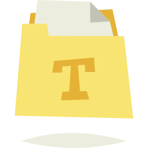 Font file icon