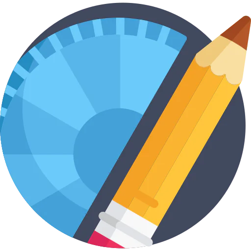 Protractor Symbol