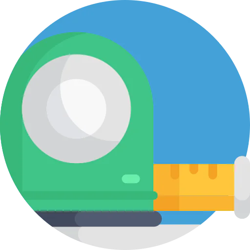 Measuring tape biểu tượng