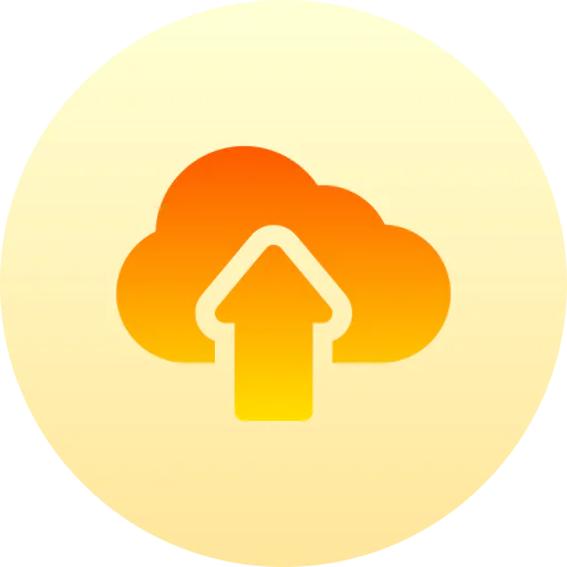 Cloud storage icon