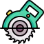 Circular saw 图标 64x64