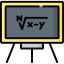 Chalkboard icon 64x64