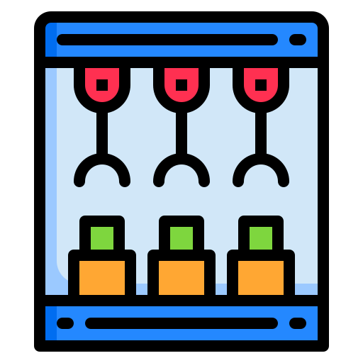 Robotic arm icon