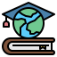 Global education icon 64x64
