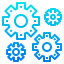 Gears Symbol 64x64
