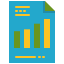 Business chart icon 64x64