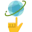 Global connection icon 64x64