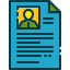 Resume and cv 图标 64x64