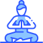 Lotus position icon 64x64