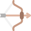 Лук и стрела иконка 64x64