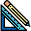 Set square icon 64x64