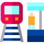 Train station icon 64x64