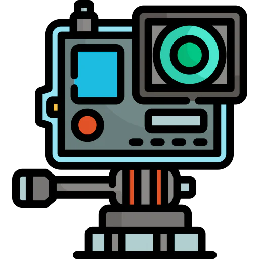Action camera icon