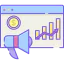 Data analytics icon 64x64