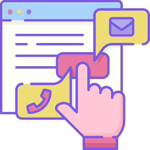 Call to action icon