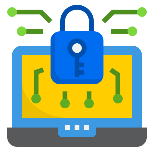 Data encryption ícono