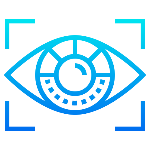 Retinal scan icon