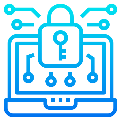 Data encryption ícono
