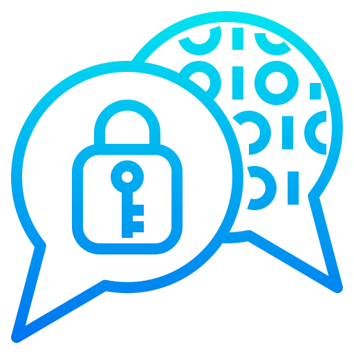 Data encryption ícono