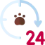 24 hours icon 64x64
