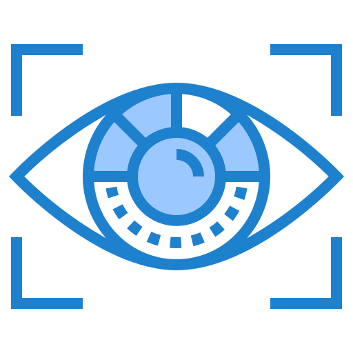 Retinal scan icon