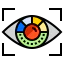 Retinal scan icon 64x64