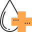 Blood donation icon 64x64