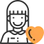 Girl icon 64x64
