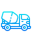 Concrete mixer icon 64x64