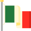 Mexican flag icon 64x64