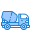 Concrete mixer icon 64x64