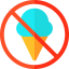 No ice cream icon 64x64
