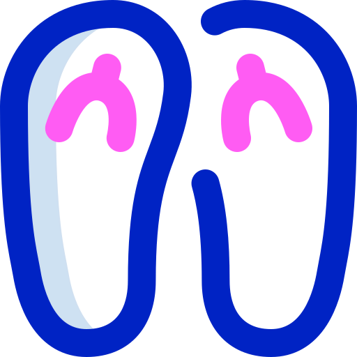 Flip flops icon