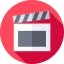 Clapperboard icon 64x64