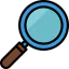 Magnifying glass icon 64x64