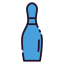 Bowling pin ícono 64x64
