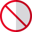 Prohibition icon 64x64