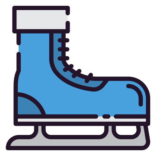 Ice skates icon