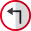 Turn left icône 64x64
