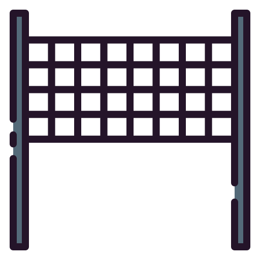 Volleyball net icon