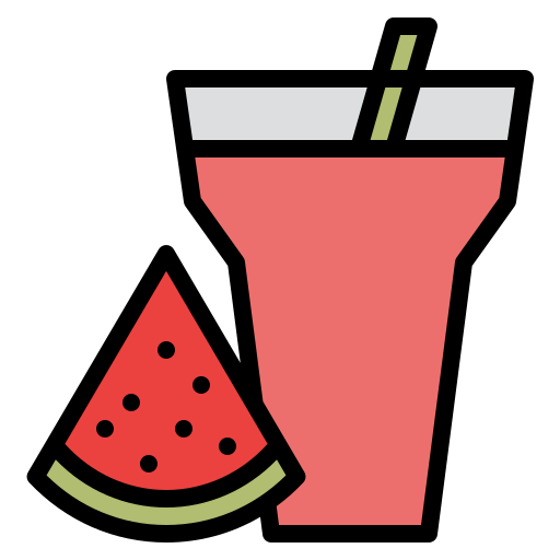 Watermelon juice icon