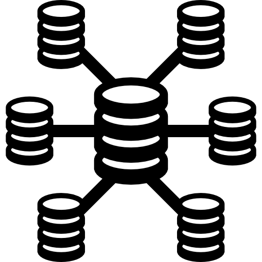 Database Interconnected Ikona