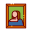 Mona lisa 图标 64x64